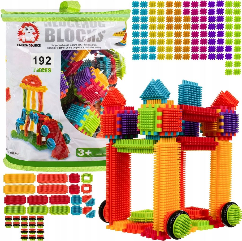 Blocks 192 Teile Bausteine Riesen Set – Lernspielzeug Produktbild 