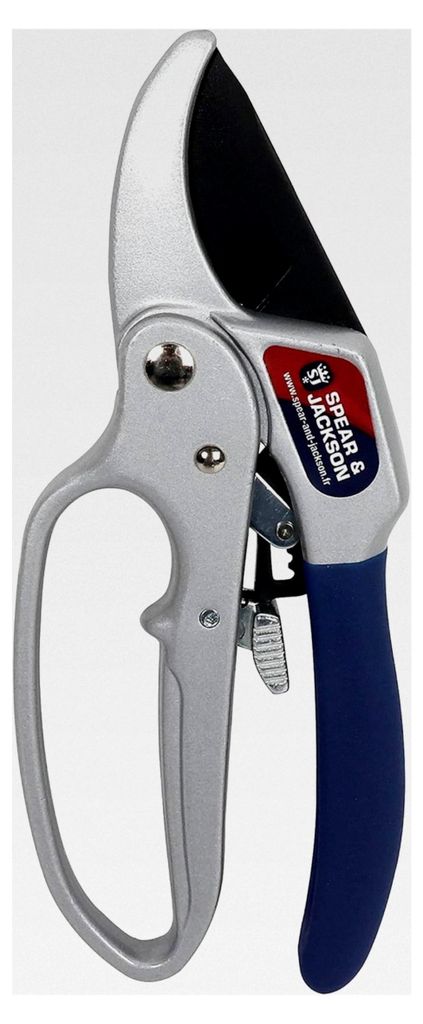 Gartenschere mit Zahnstange