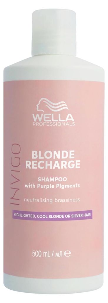 Shampooing Wella Invigo Blonde Recharge 500 ml Image du produit 