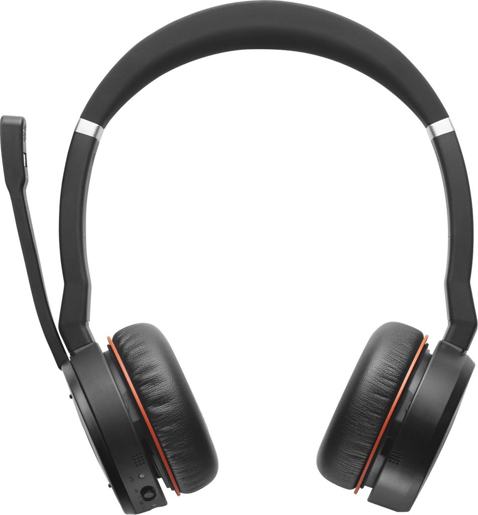 Jabra Evolve 75 MS Stereo - Headset - On-Ear - Bluetooth - Produktbild 