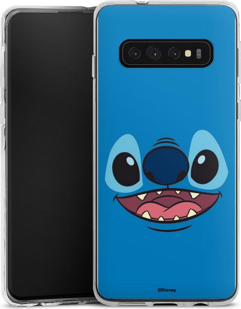 DeinDesign Handyhülle für Samsung Galaxy S10 Plus Silikon Hülle Case Smartphone Schutzhülle Disney Offizielles Lizenzprodukt Lilo & Stitch