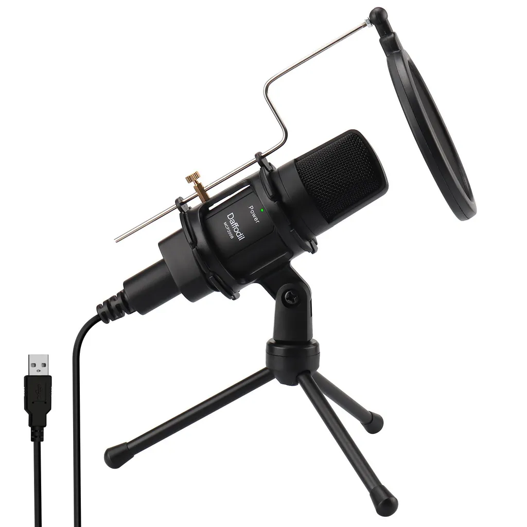 Microphone USB idéal pour streaming et visioconférence PC Mac Daffodil 200