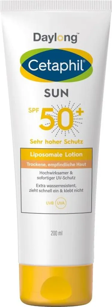 Daylong Cetaphil Sun Lozione Liposomiale SPF 50 - Anti-Età e Idratazione