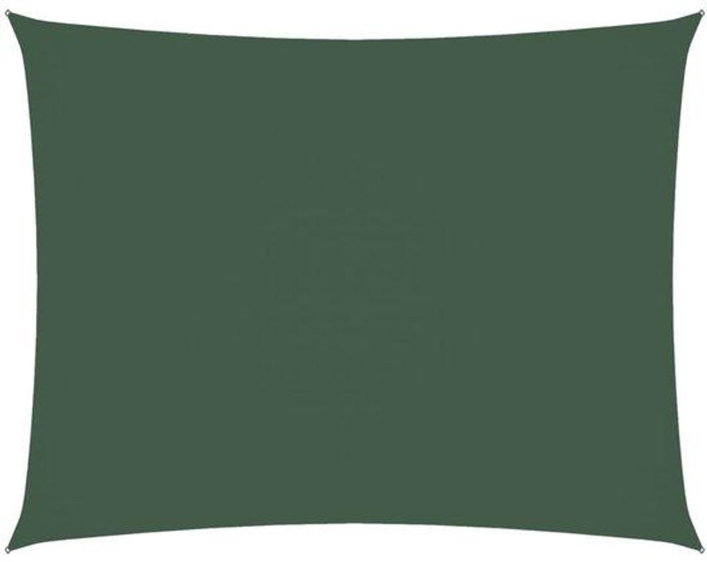 Schaduwdoek Rechthoekig 2x3,5 m Donkergroen Oxford Stoffen mit PolyurethanBeschichtung Wasser- und UV-beständig für Balkon, Terrasse und Garten m...