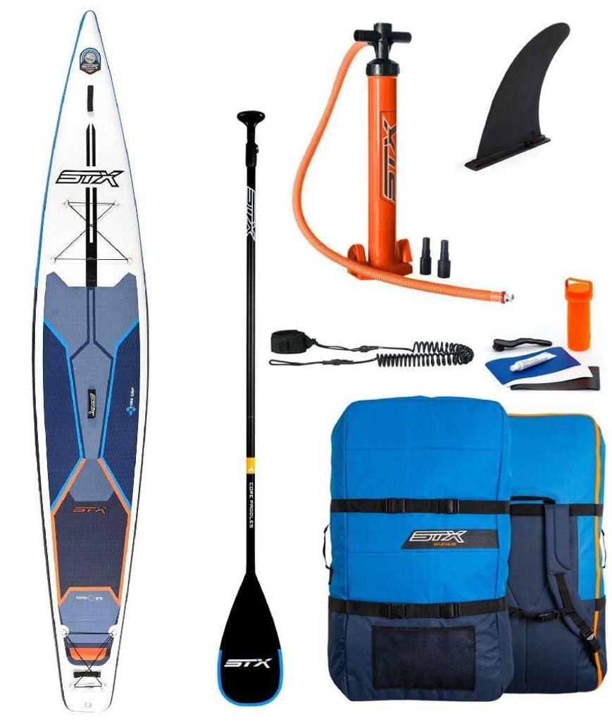 STX Paddleboard Race 14'x32'' BLAU/ORANGE Einheitsgröße