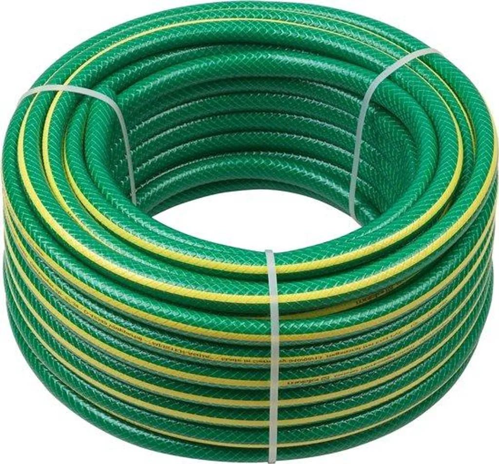 Tuyau d'arrosage pour petites surfaces 30m PVC avec raccord croix