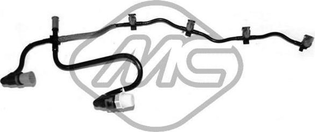 Metalcaucho 33009 Kraftstoffleitung OE 1574L4 kompatibel mit Ducato