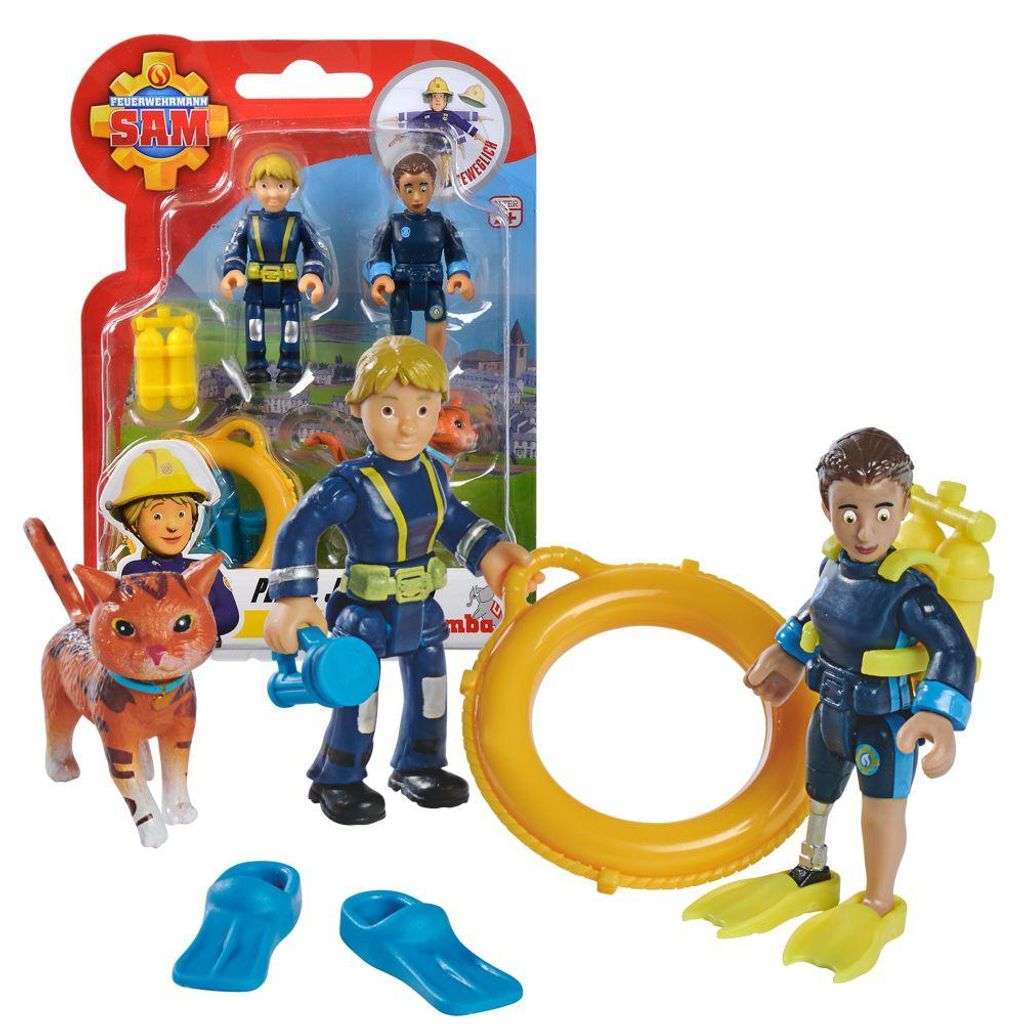 Penny, Jodie, Lion | Spiel-Figuren Set | Feuerwehrmann Sam Produktbild 