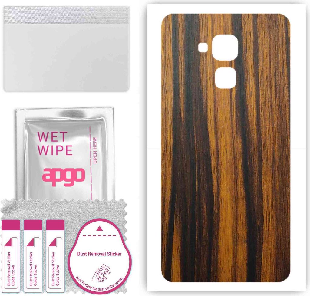 apgo Rückseite Schutzfolie, Skin, kompatibel mit Honor 5c Honor 7 Lite , Hinten Displayschutzfolie aus Vinylfolie, kratzfest, einfache Montage - T...