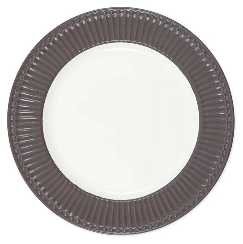 Dinner Plate Alice dark chocolate Produktbild 