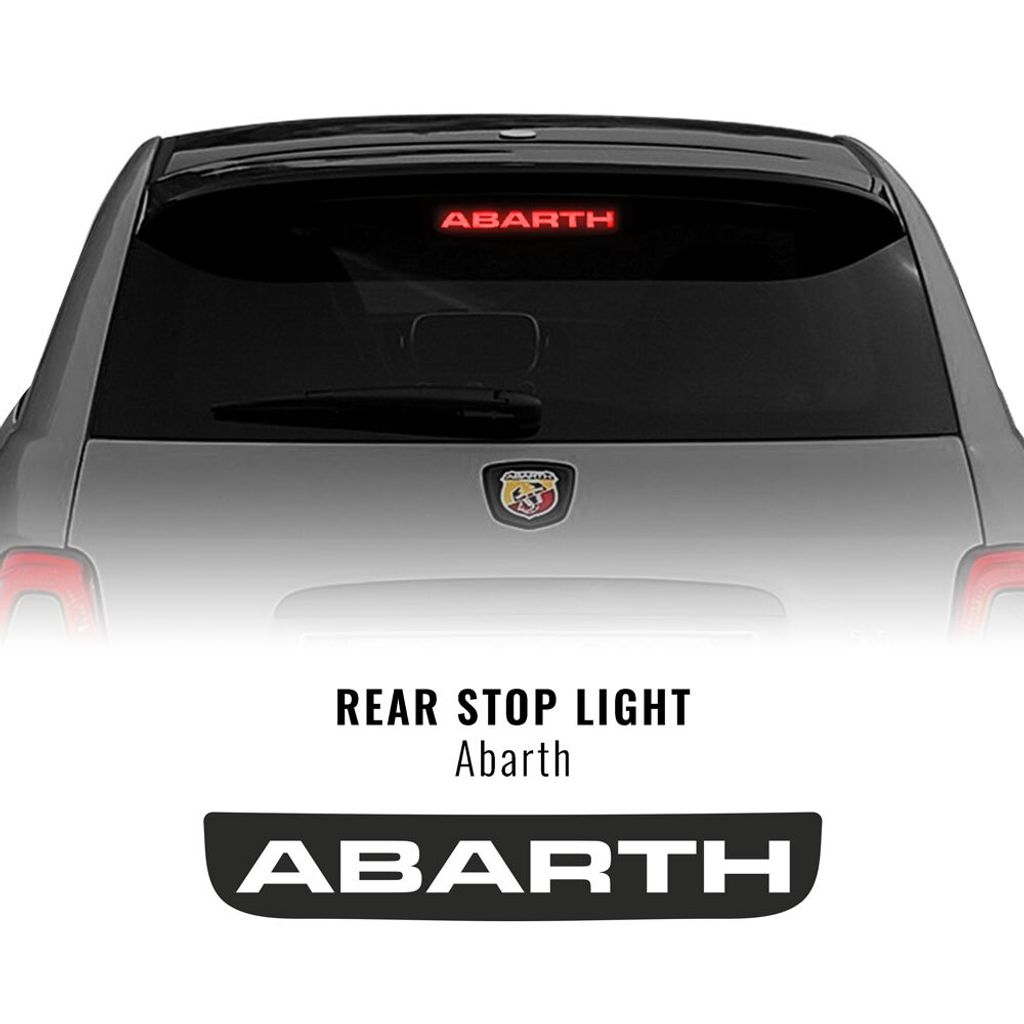 Naklejka na światło Terzo Stop Abarth Zdjęcie produktu 