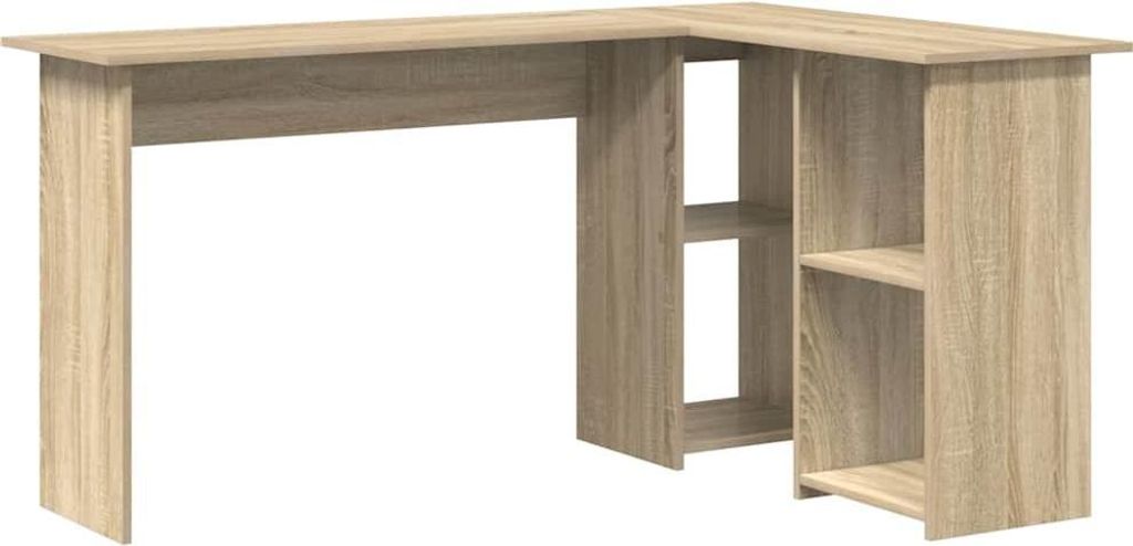 vidaXL Scrivania rovere Sonoma 142 x 102 x 73 cm Materiale Immagine del prodotto 