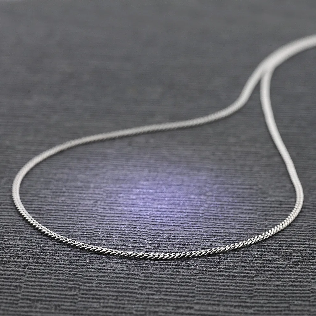 Trendor 70739 Collier à maillons Panzer Argenté 45 cm pour Homme et Femme