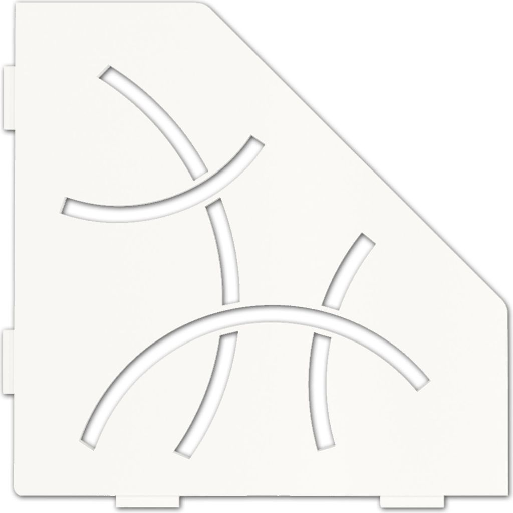 Schlüter SES2D6MBW-E-S2 Ablage Curve 75x195x195x75mm Immagine del prodotto 