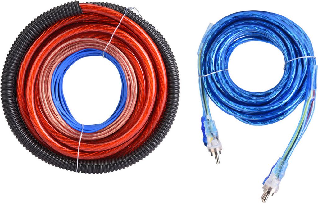 Kit Cavi Amplificatore Auto 4 Gauge - 2800W, Per Subwoofer, Lunghezza 5 Metri - Foto 9