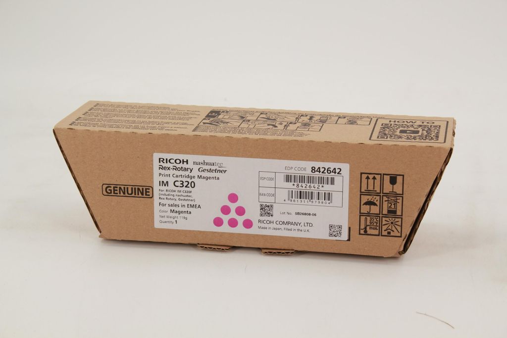 Ricoh 842642 Original Magenta Toner 10000 Seiten fr IM C320