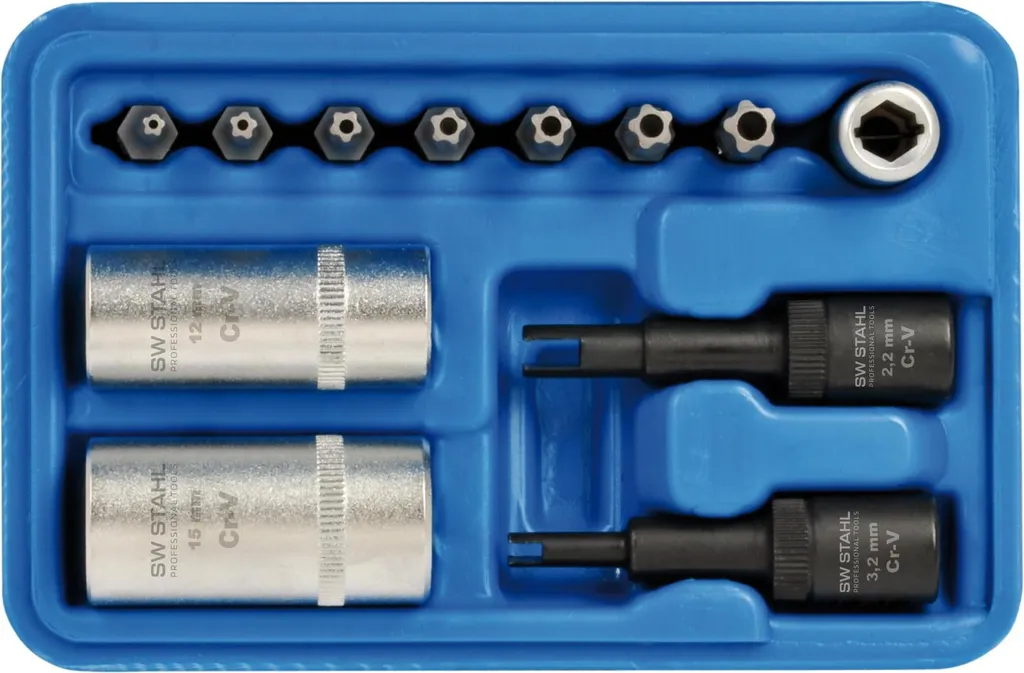 Douilles 8 pans spéciales climatisation pour débloquer les vis 1/4"