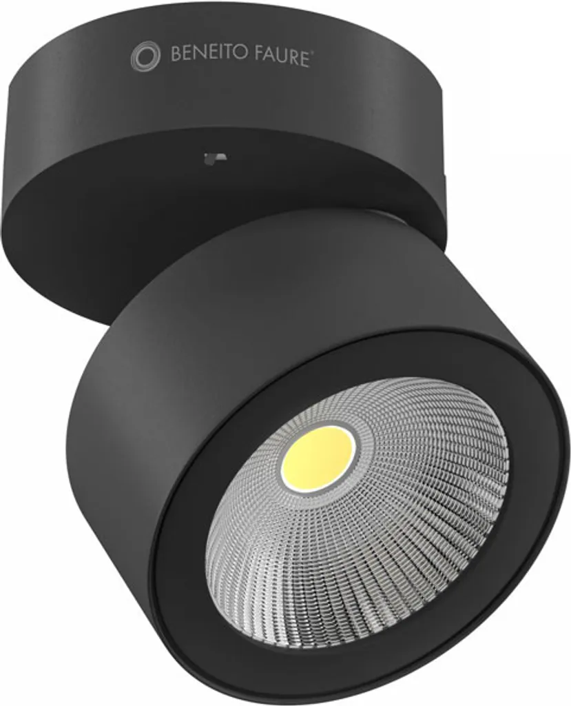 Applique LED de lecture Concord noire orientable 14w pour chambre - 5