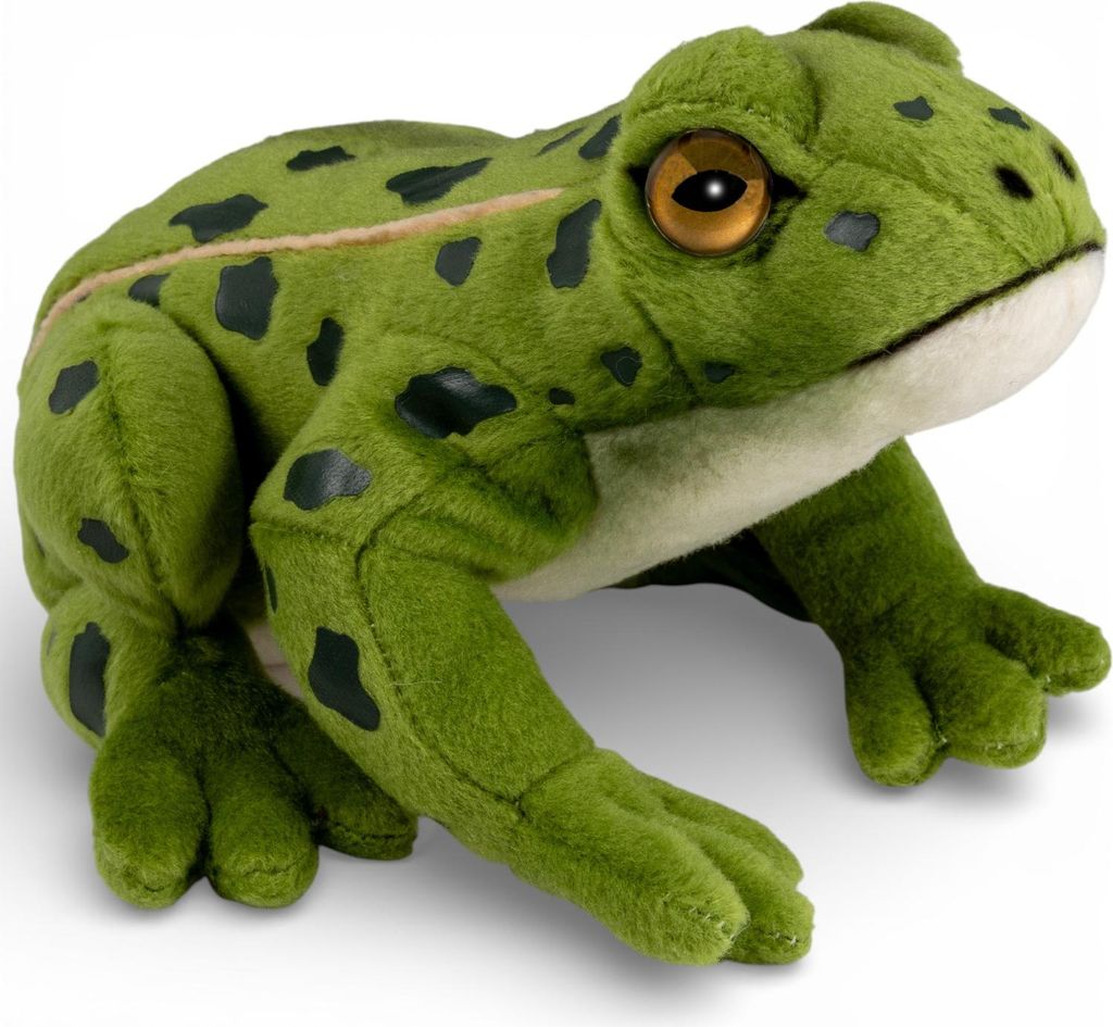 Carl Dick Frosch, Teichfrosch ca. 19cm Plüschtier, Produktbild 