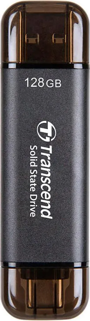 Transcend ESD310C SSD 128GB Idéal pour Transfert Rapide PC Mac et Smartphone