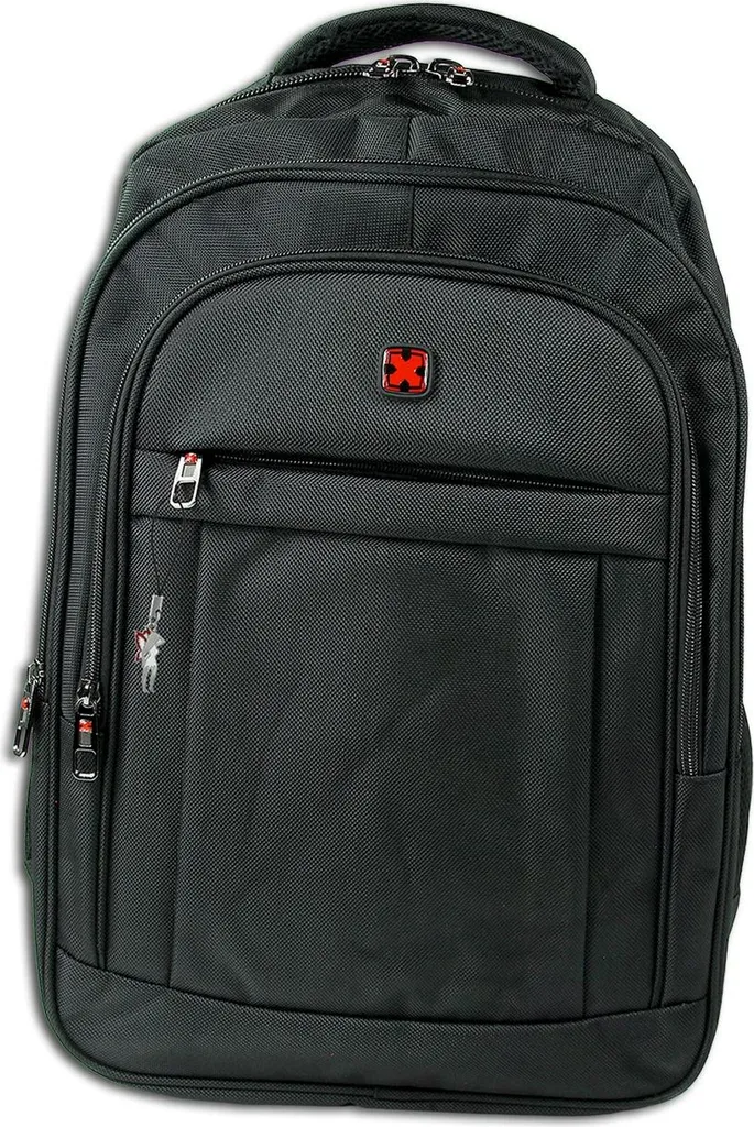 Travel N Meet zaino business, zaino imbottito nero uomo ORD4223S