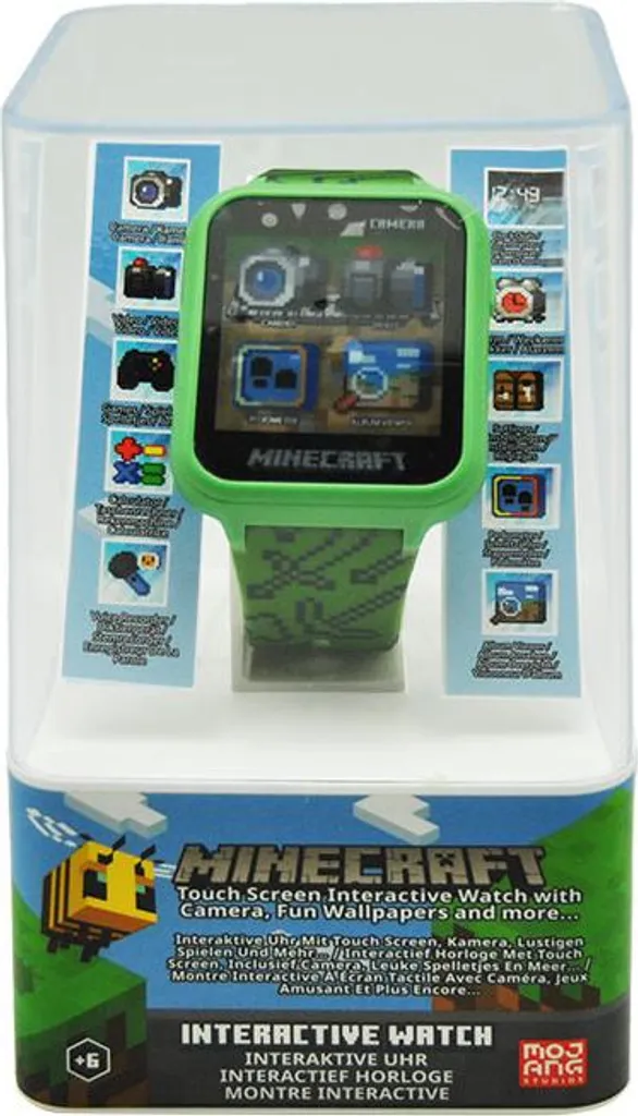 Montre Connectée Minecraft Interactive Watch avec Écran Tactile Enfant - 9