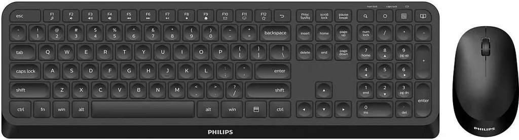 Dites adieu aux câbles avec le Combo Clavier Souris Philips 3000