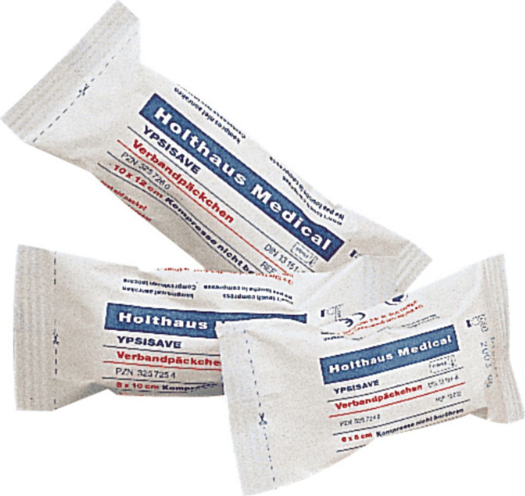 Holthaus Medical YPSISAVE Verbandpäckchen klein 6 cm x 8 cm, 1 St. Verband