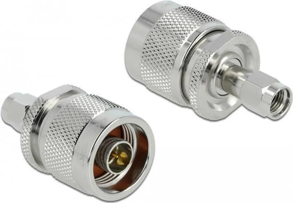 Delock RF Adapter N-Male to RP-SMA-Male | Max Performance 10GHz