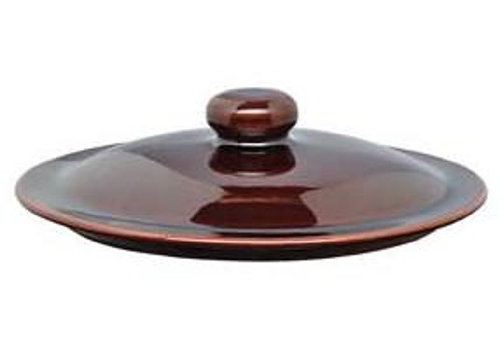 Coperchio In Terracotta Brunella - cm.24 Immagine del prodotto 