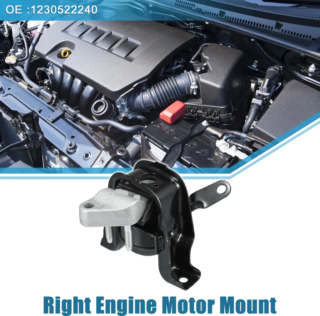 Support Moteur 1230522240 pour Toyota Corolla 1.4L 1.6L 2001-2008 Fer