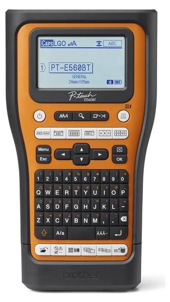 Imprimante d'étiquettes portable Brother PT-E560BTVP ruban 24mm