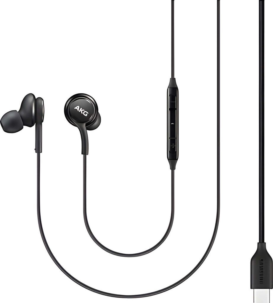 Słuchawki douszne Samsung Galaxy przewodowe USB-C czarne Zdjęcie produktu 3