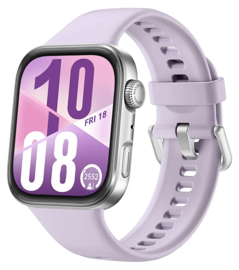 Montre Sport Huawei Watch Fit 4 Violette : Suivi Santé et Forme 1,82''