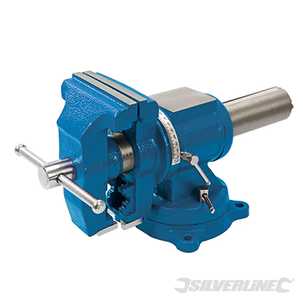 Fixez tout avec l'étau Silverline 979965 125 mm pour éviter les dérapages