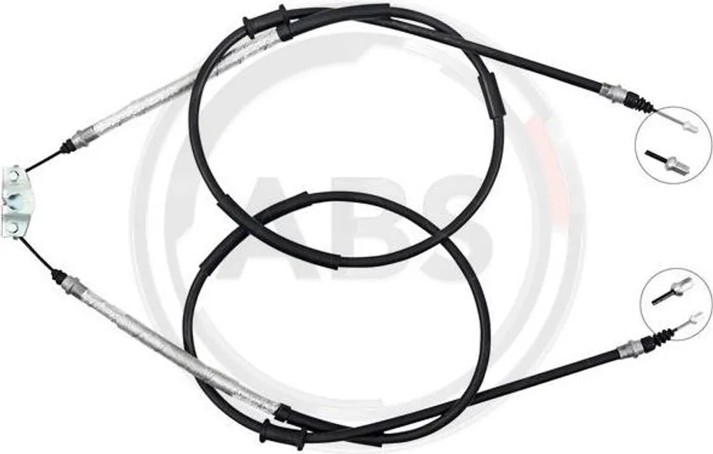 Câble de frein à main A.B.S. K19916 pour Opel Corsa E OE 13440274