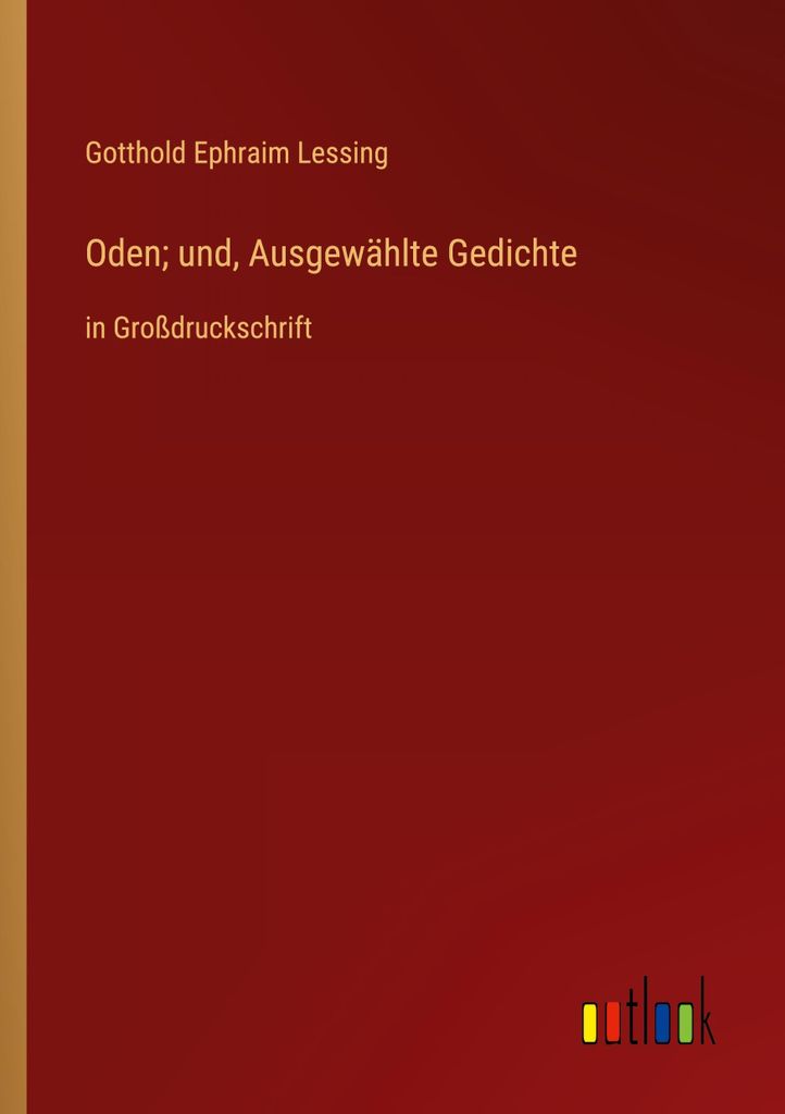 Oden; und, Ausgewählte Gedichte