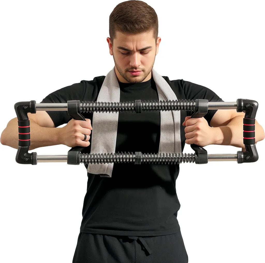 Développer ses pectoraux facilement avec l'extenseur réglable 80 kg