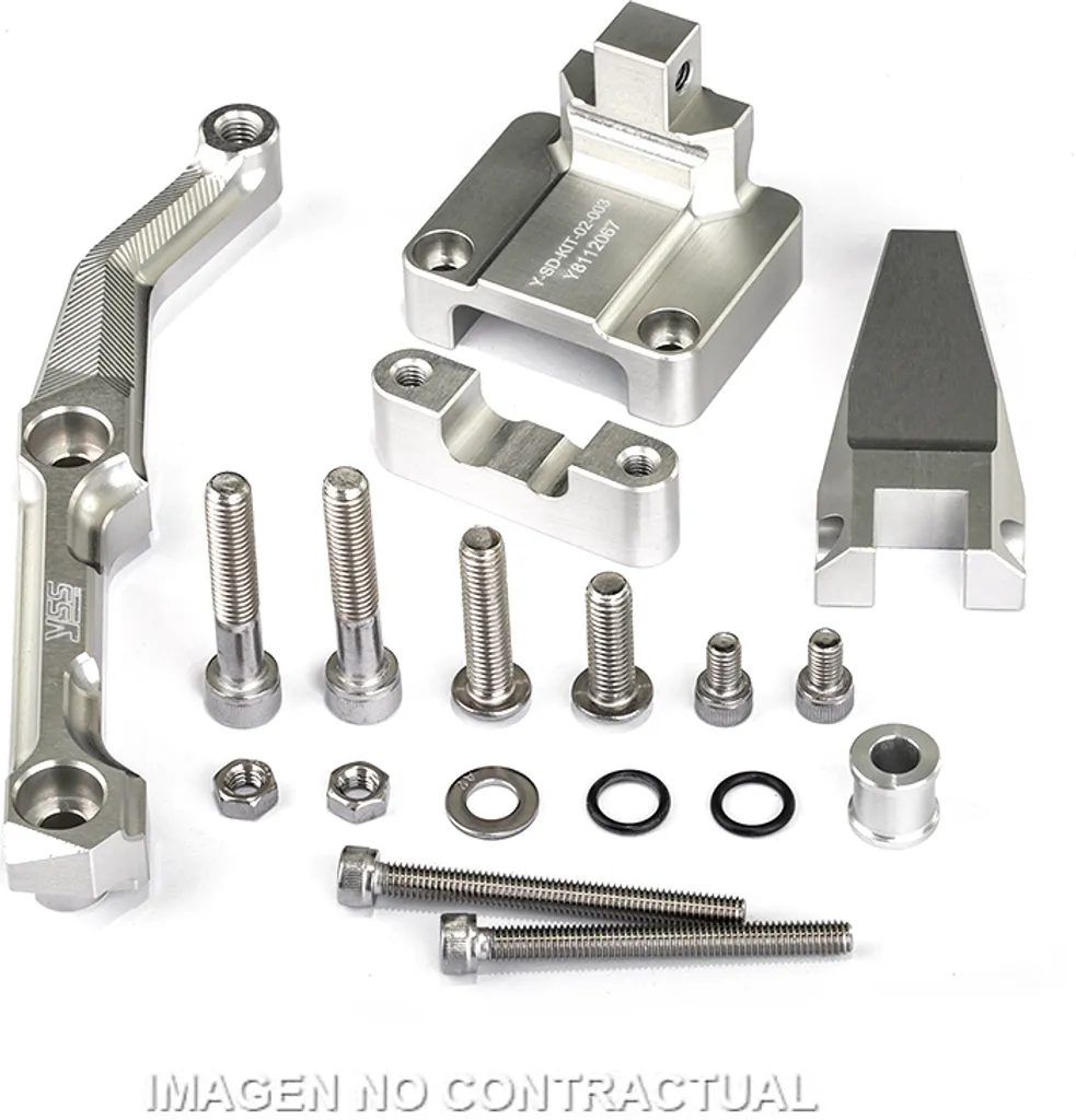 Kit montage amortisseur direction Kawasaki Z 250 Z 300 pour guidonnage