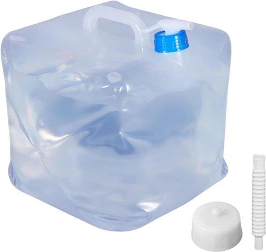 Wasserbehälter 15 Liter - BPA-freie Wasserkiste für Camping und Notfall