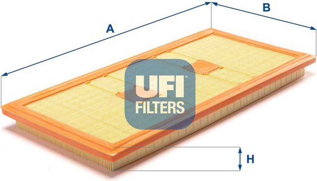 UFI 30.A72.00 Luftfilter OE A2760940004 kompatibel mit C-Klasse, CLS, E-Klasse, GLK-Klasse, M-Klasse, R-Klasse, S-Klasse, SL, SLK
