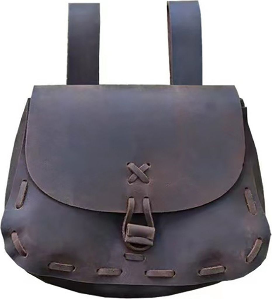 Vintage-Hüfttasche im Renaissance-Stil, mittelalterliches Cosplay-Requisit, wasserdicht, Kunstleder, Damen-Gürteltasche, Fanny Pack, Mode-Accesso...