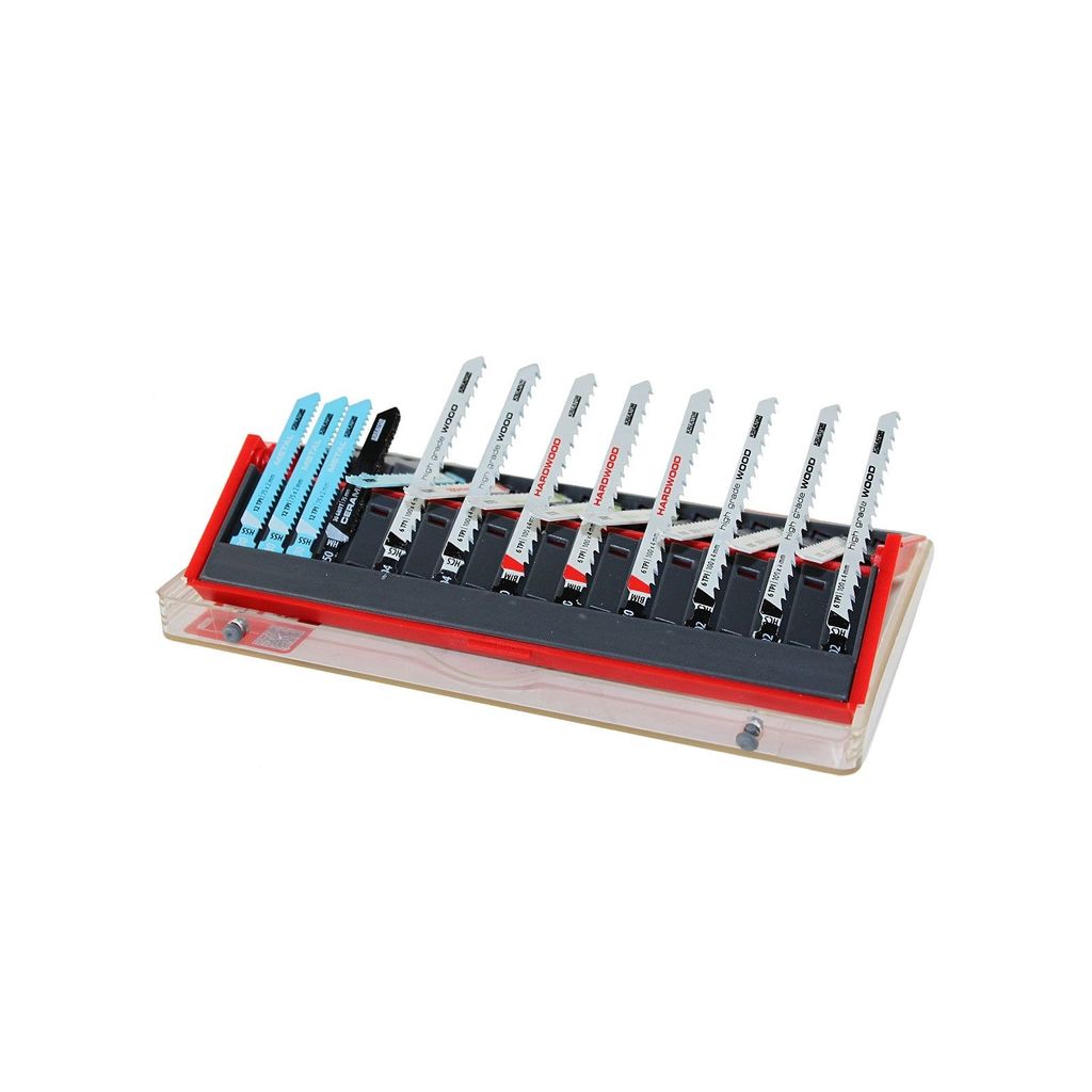 Kreator Stichsägeblätter 20 x Stichsägeblatt Satz T-Schaft Holz Metall Keramik passt auf Powerplus, Makita, Bosch- T-Schaft universal