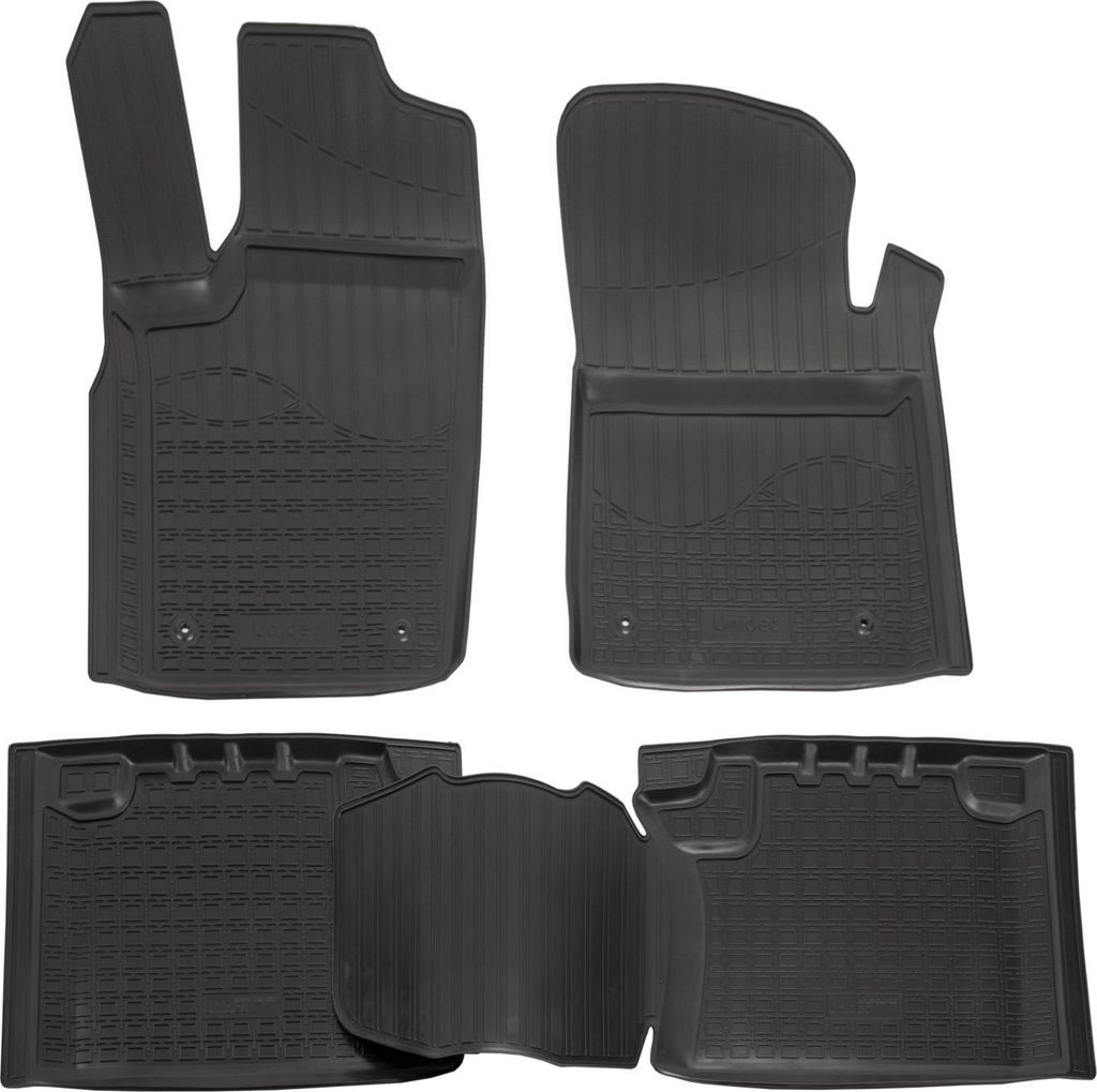 NORM LINERS | 3D Gummimatten Auto Matten Fussmatten Kompatibel mit Jeep Grand Cherokee 2011-2021 4tlg, Individuelle Passform mit Hohem Rand cca 4-5...