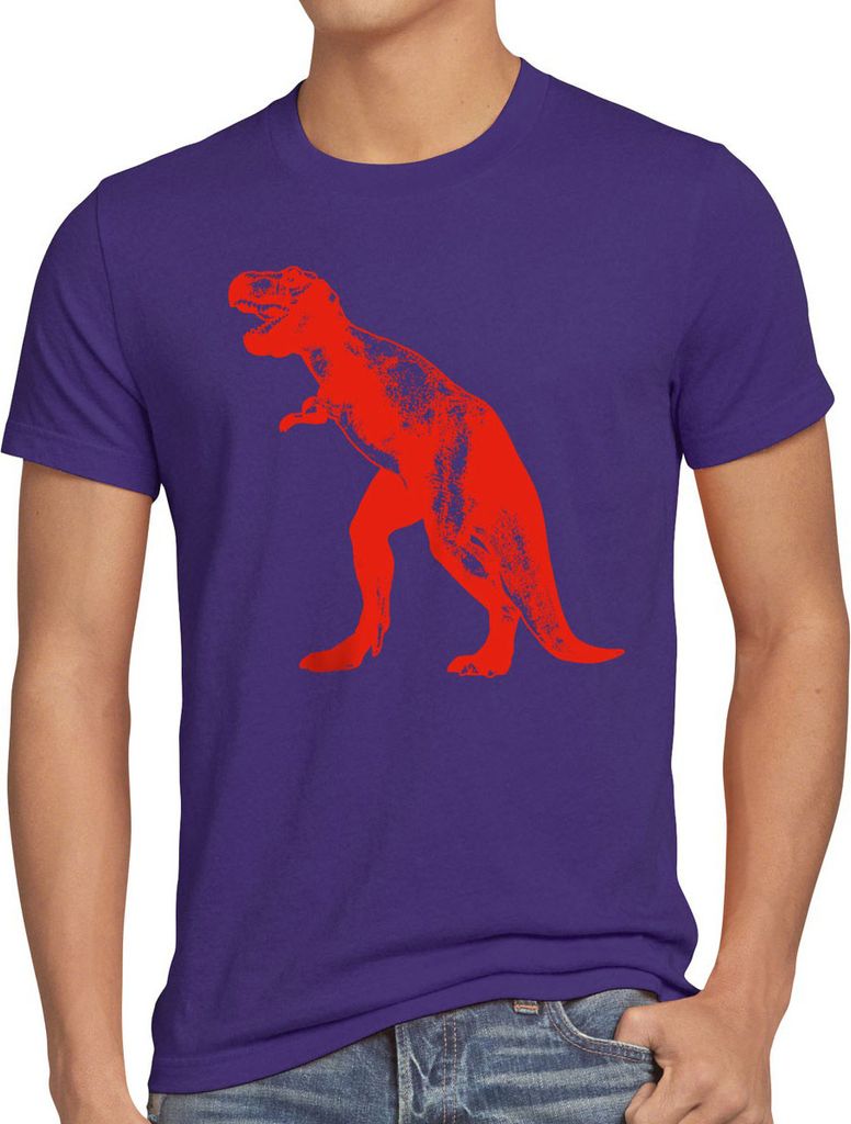 style3 Sheldon Dinosaurier T-Shirt Herren