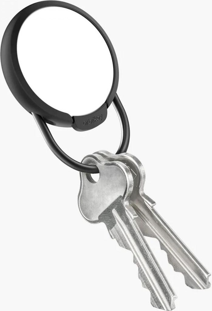 Orbitkey Slim Case for AirTag -pidike avainrenkaalla, musta Produktbild 