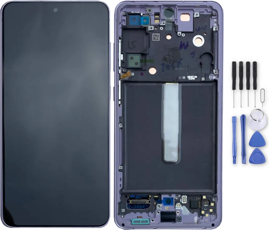 Écran pour Samsung Galaxy S21 FE Violet pour Remplacement LCD