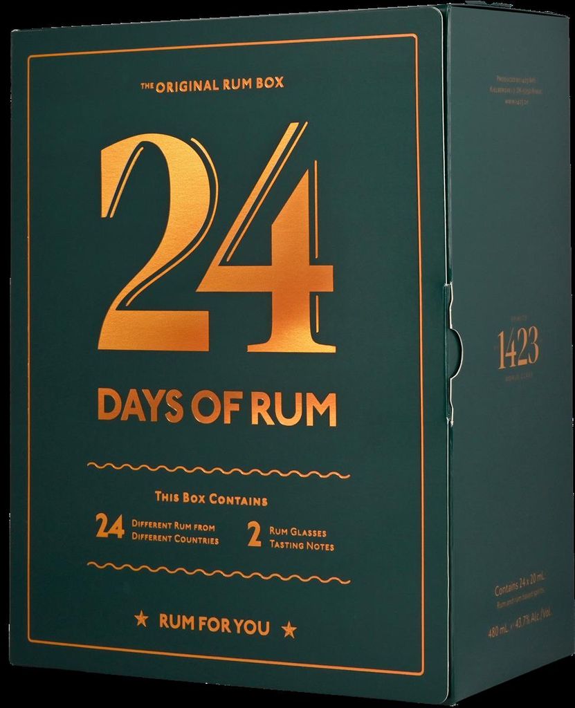 1423 Rum Tasting Adventskalender "24 Days of  Kaufland.de