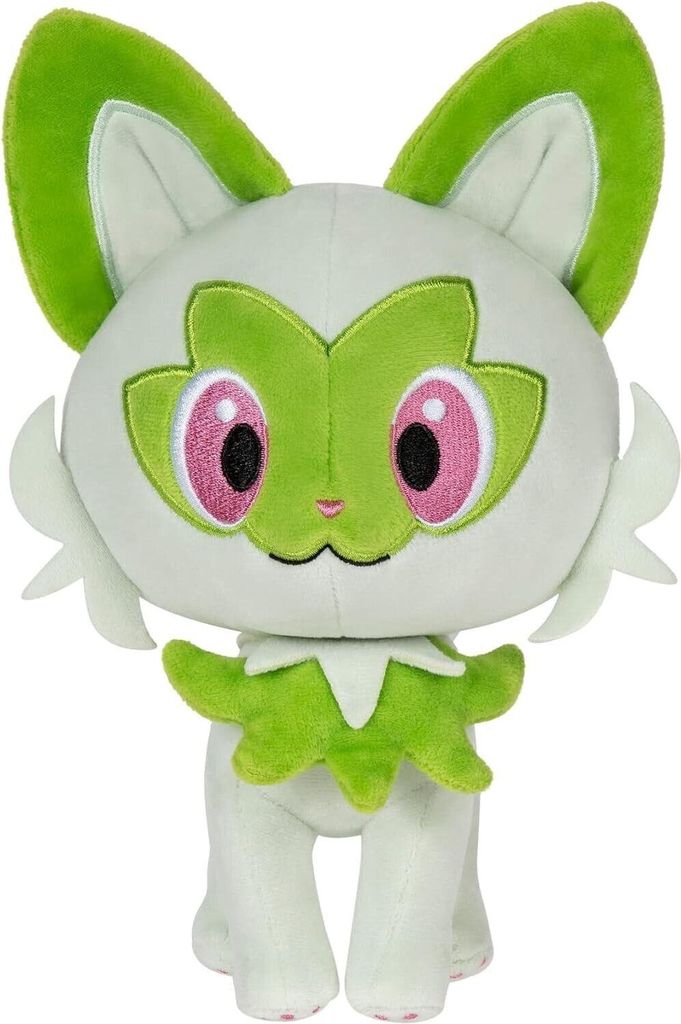 POKEMON PKW3353 Sprigatito Plüschtier 20 cm Produktbild 