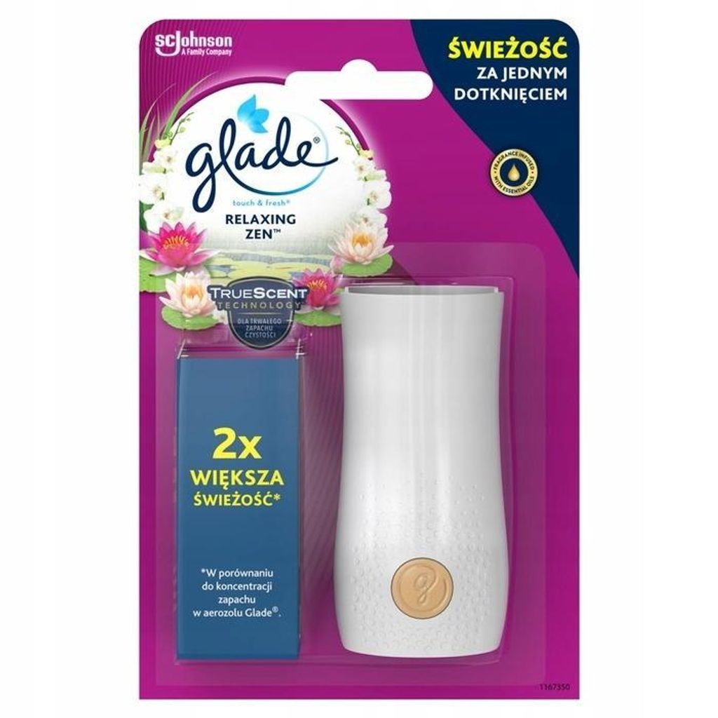 Koncentrovaný osvěžovač vzduchu Glade Touch & Fresh s vůní Obrázek produktu 